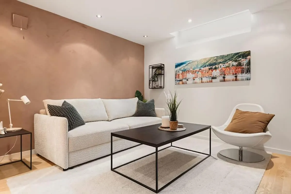 ברגן Dinbnb Apartments I Cobblestone Streets 350M From Bryggen & Floybanen!